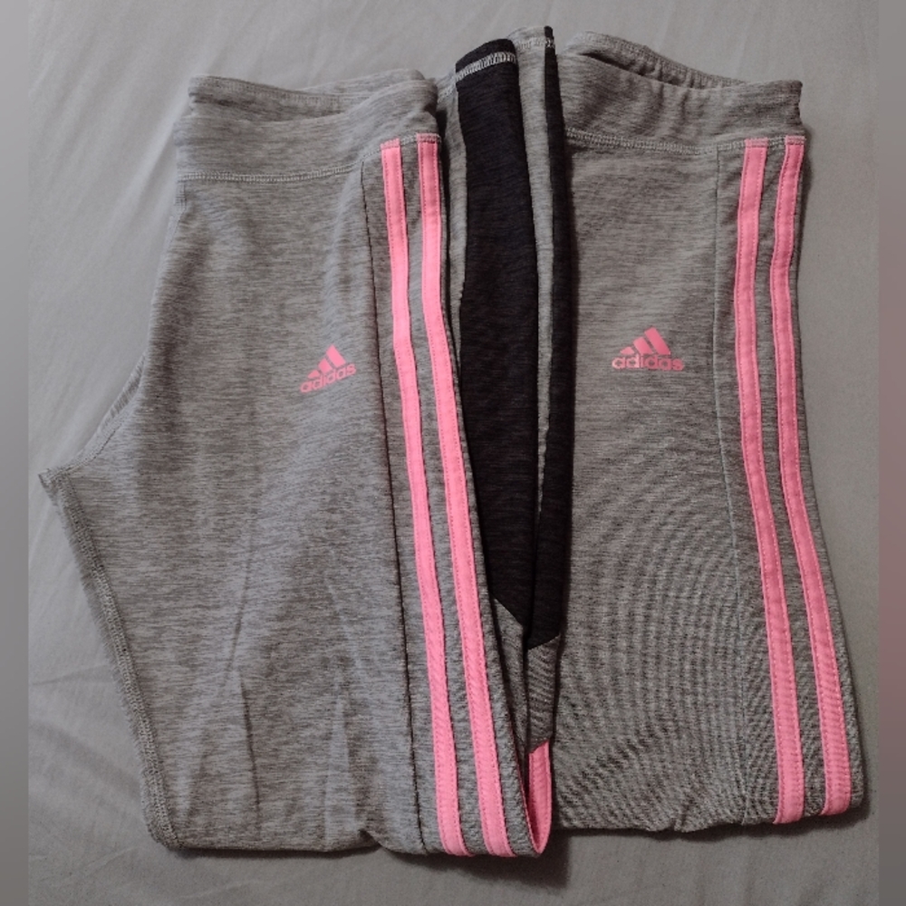ADIDAS Big Kid 2Pcs. Tights/Leggings For Girls